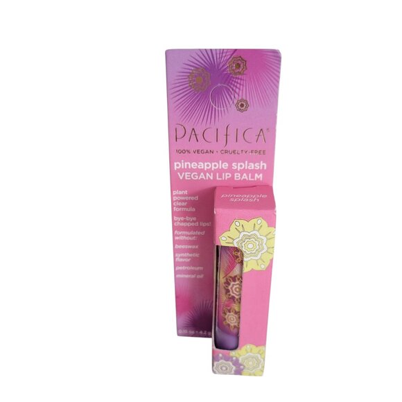 Pacifica Beauty PINEAPPLE SPLASH Vegan Lip Balm - 4.2g/ 0.15oz New w Box RETIRED - Picture 1 of 6